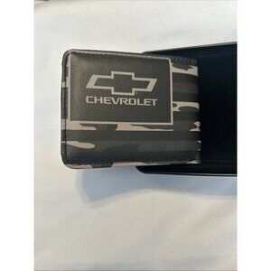 Chevrolet American Flag Army Camo Black Men's Bi-Fold Wallet Official Licensed